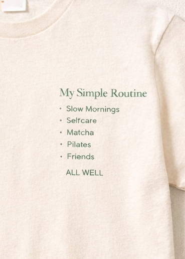The ALL WELL Morning Tee